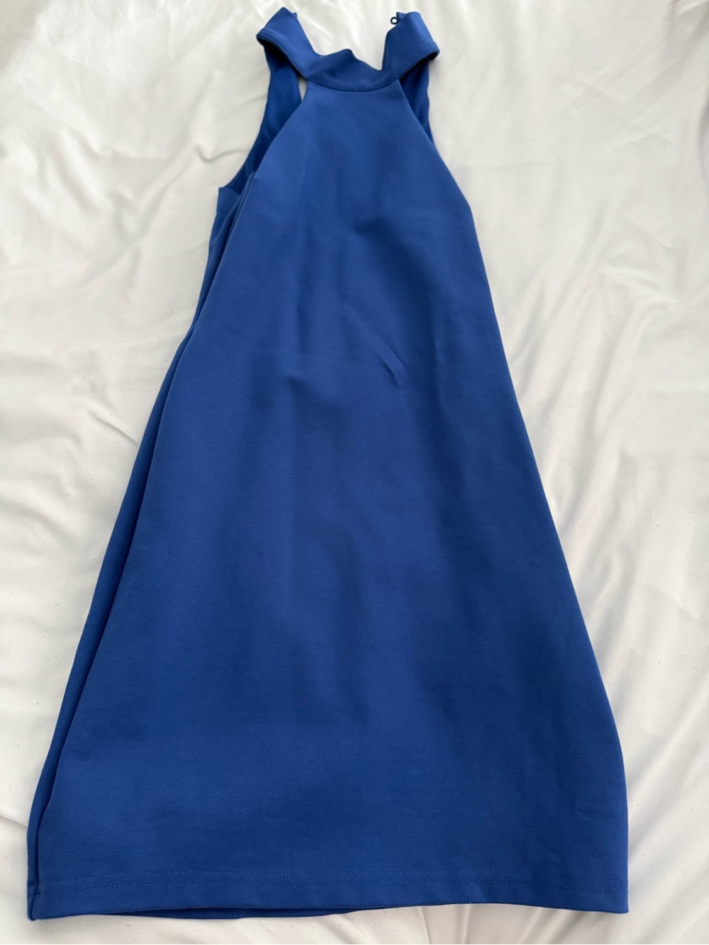 REVOLVE Cobalt Blue A-Line Halter Skirt